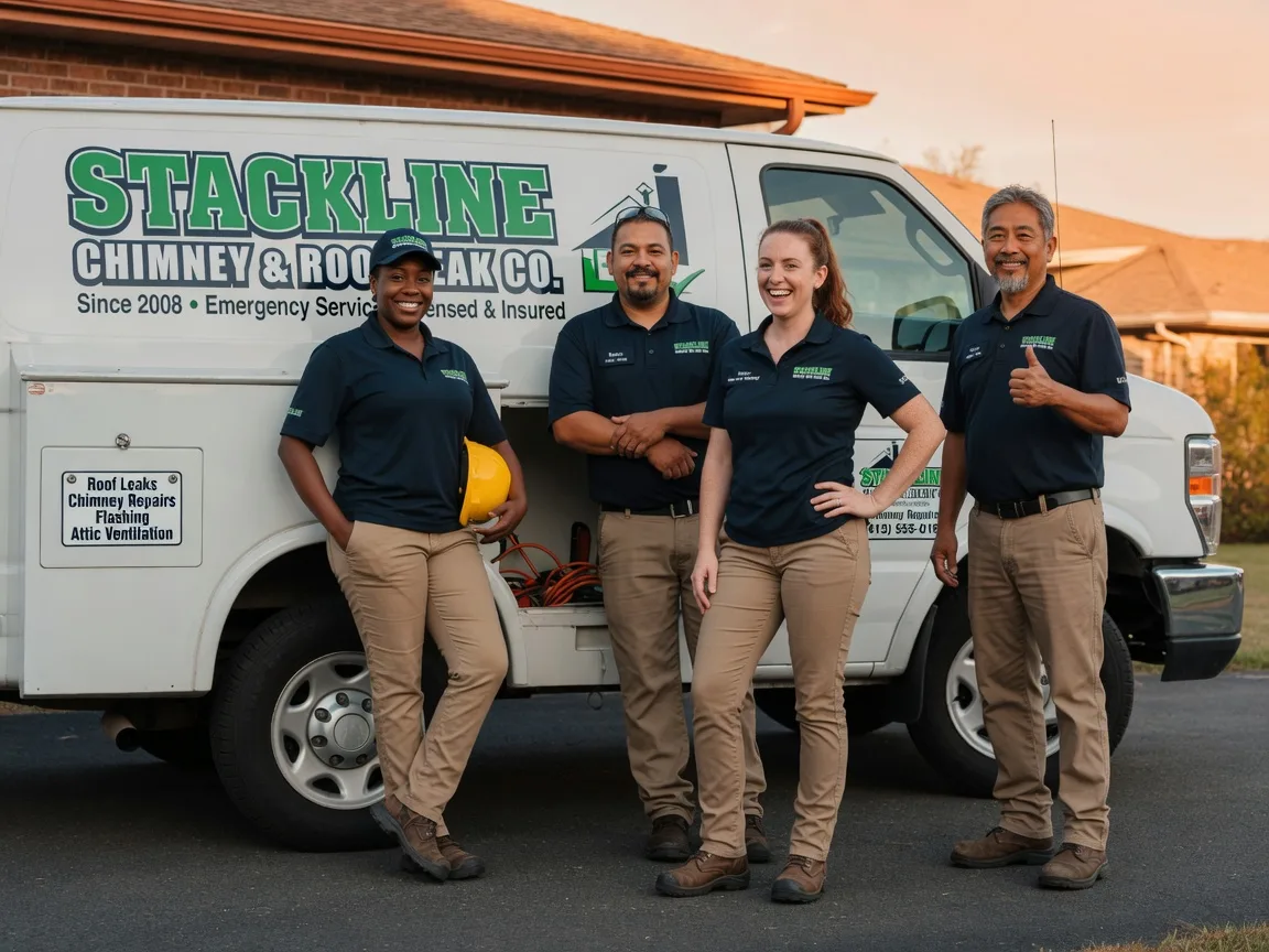 Chimney flashing repair company in Ford Cliff, PA